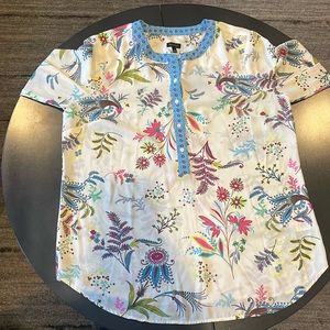 Talbots Women Long Sleeve Mid Button Down Blouse. Brand New Without Tag - NWOT.